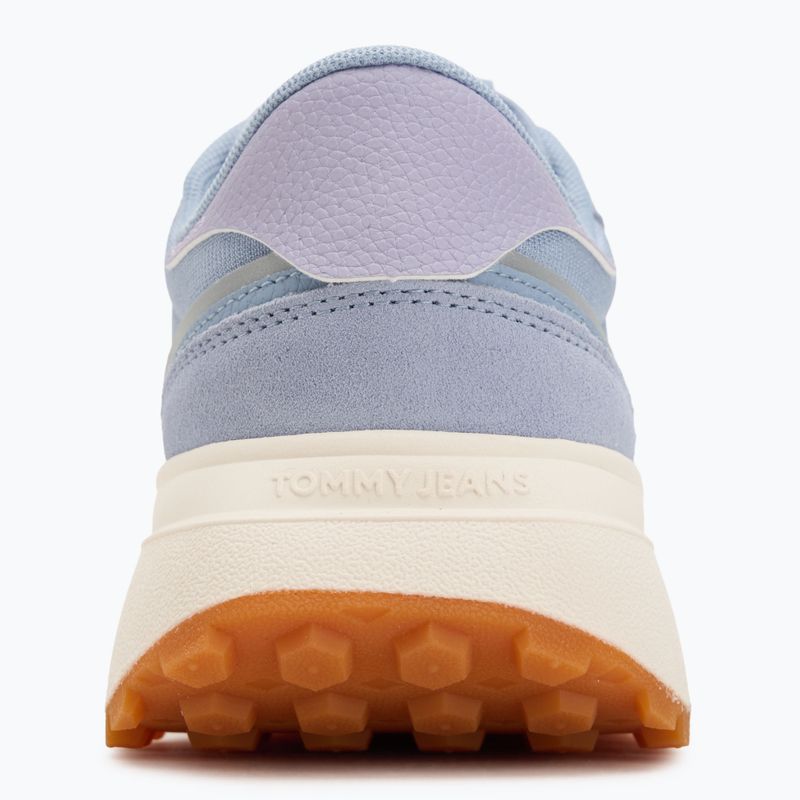 Tommy Jeans női Cleated Runner kék harangjáték cipő 6