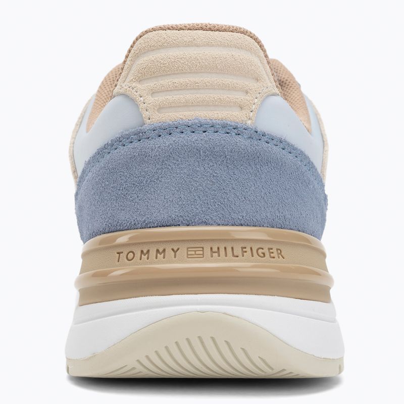 Tommy Hilfiger Alkalmi női cipő Fashion Runner Mix breezy blue/brisk blue 5