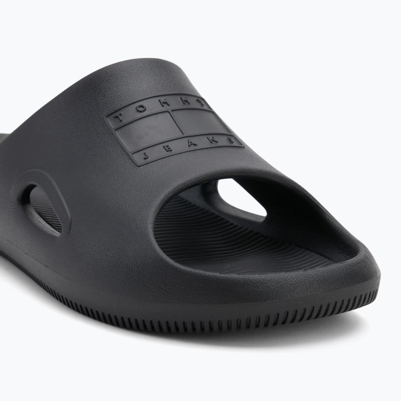 Férfi Tommy Jeans Sporty Pool flip-flopok fekete 7