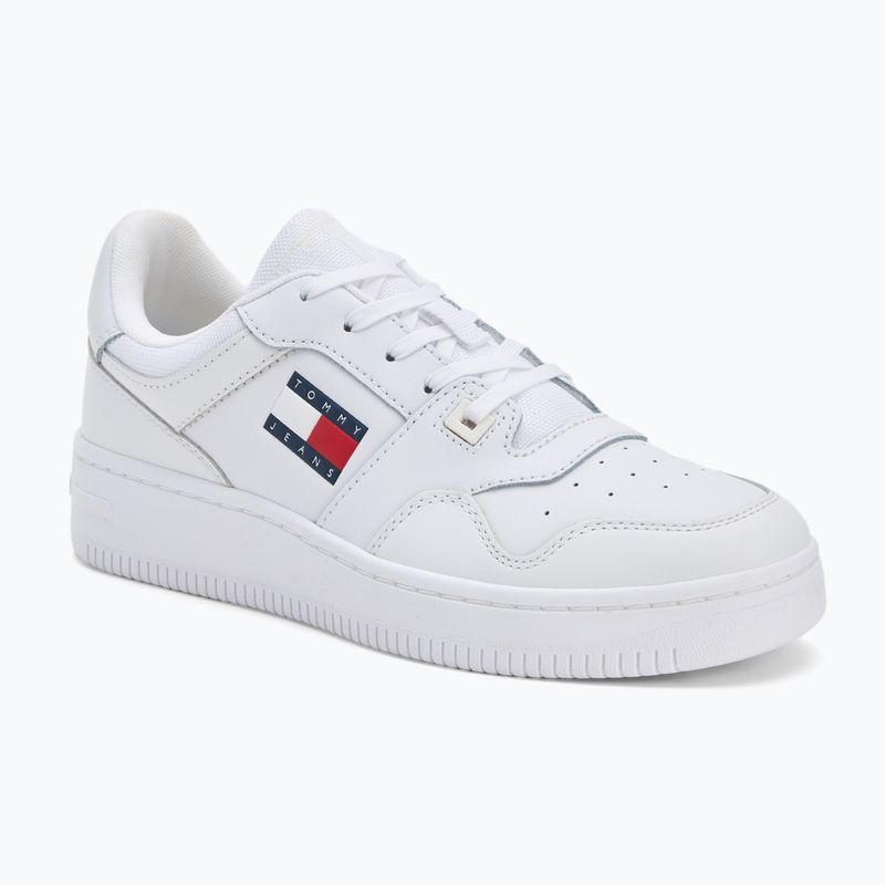 Férfi cipők Tommy Jeans Retro Basket Ess white