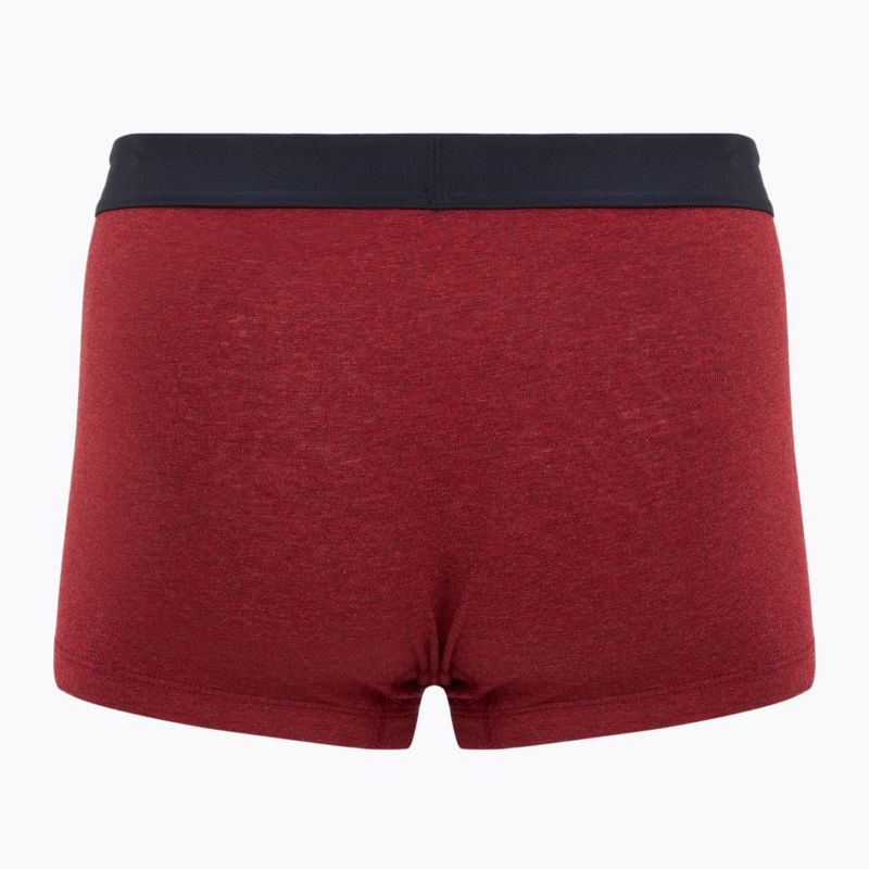 Boxeralsók Tommy Hilfiger UM0UM03180 Trunk 3 pár deep burgundy/purple navy/deep rouge heather 2