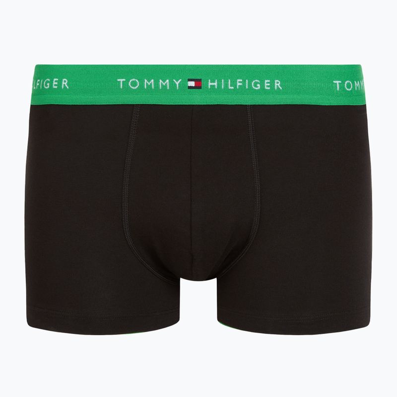 Tommy Hilfiger férfi boxeralsó Repeat Logo Trunks 7 pár szellős kék/prémium zöld/prémium piros/fekete 5
