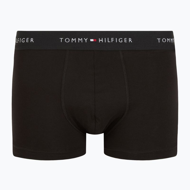 Tommy Hilfiger férfi boxeralsó Repeat Logo Trunks 7 pár szellős kék/prémium zöld/prémium piros/fekete 7