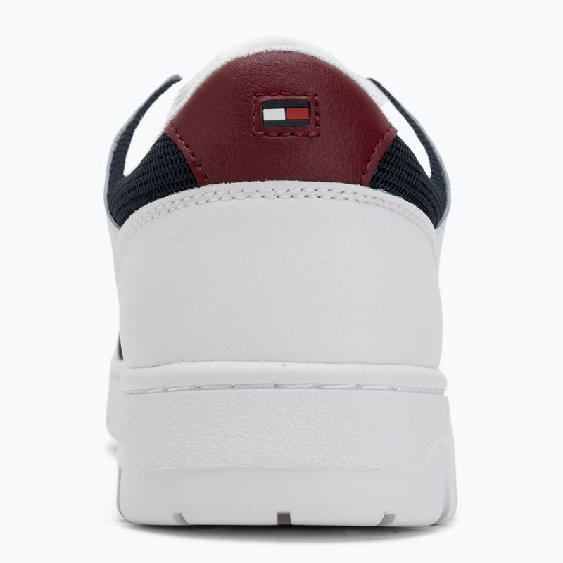Férfi Tommy Hilfiger Basket Core Core Lite Lth Mix fehér cipő 6
