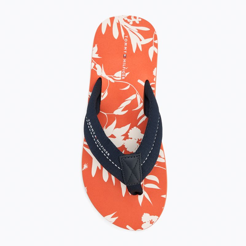 Férfi Tommy Hilfiger FLW Print Beach Desert Sky flip flopok 5