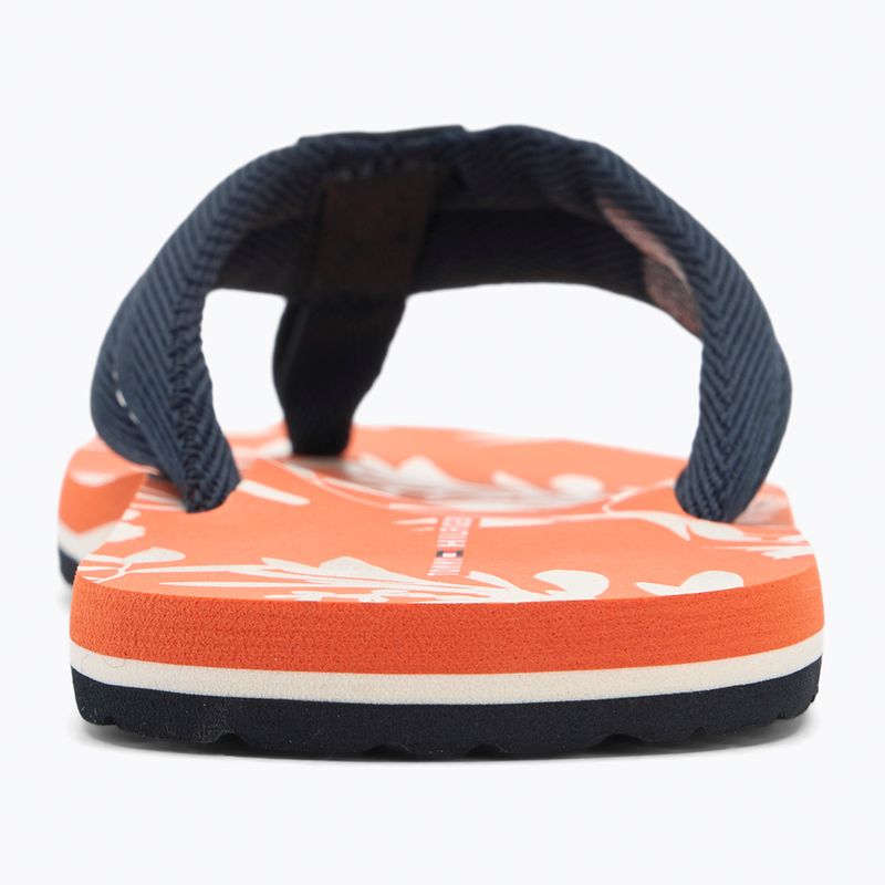 Férfi Tommy Hilfiger FLW Print Beach Desert Sky flip flopok 6