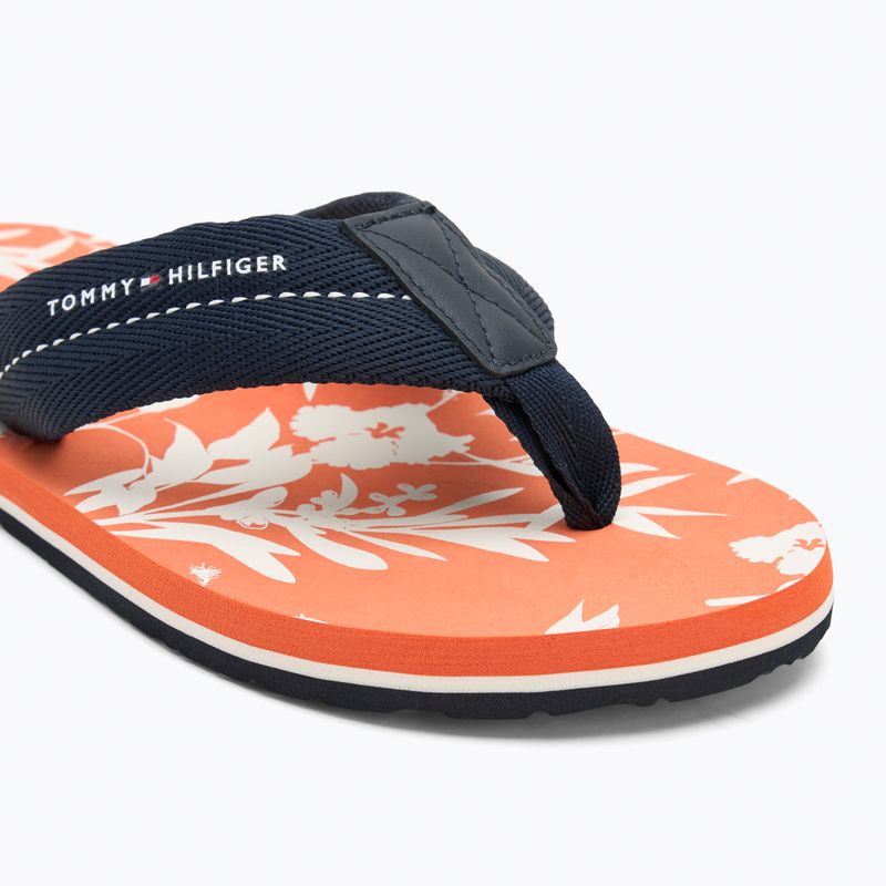 Férfi Tommy Hilfiger FLW Print Beach Desert Sky flip flopok 7