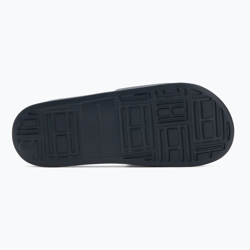 Férfi Tommy Hilfiger Print Tumble Pool sivatagi égbolt flip-flopok 4