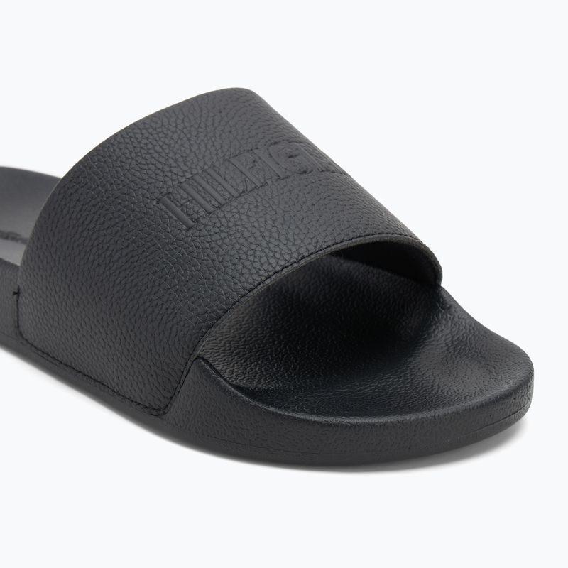 Férfi Tommy Hilfiger Print Tumble Pool flip-flopok fekete 7