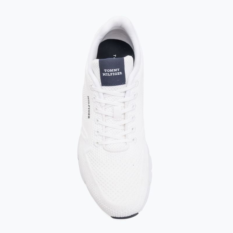 Férfi Tommy Hilfiger Comfort Run Knit fehér cipő 5