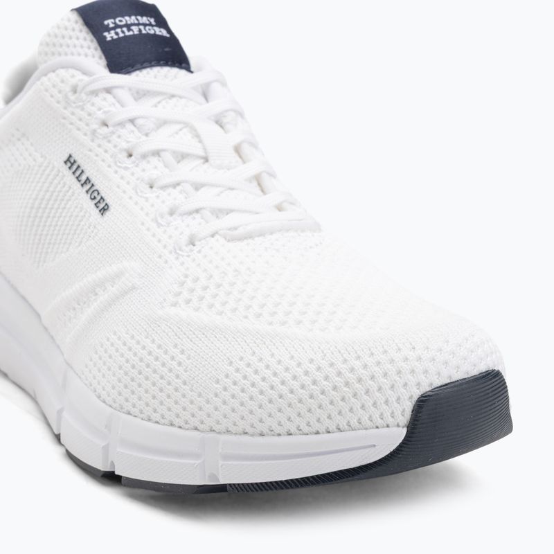 Férfi Tommy Hilfiger Comfort Run Knit fehér cipő 7