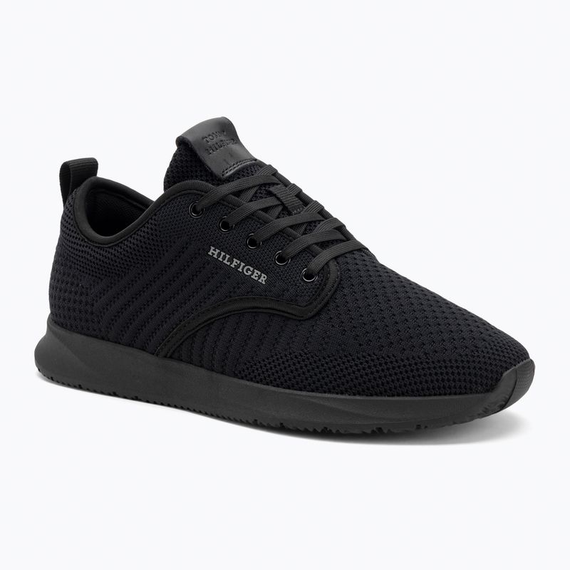 Tommy Hilfiger férfi cipő Newport 3D Premium Knit fekete