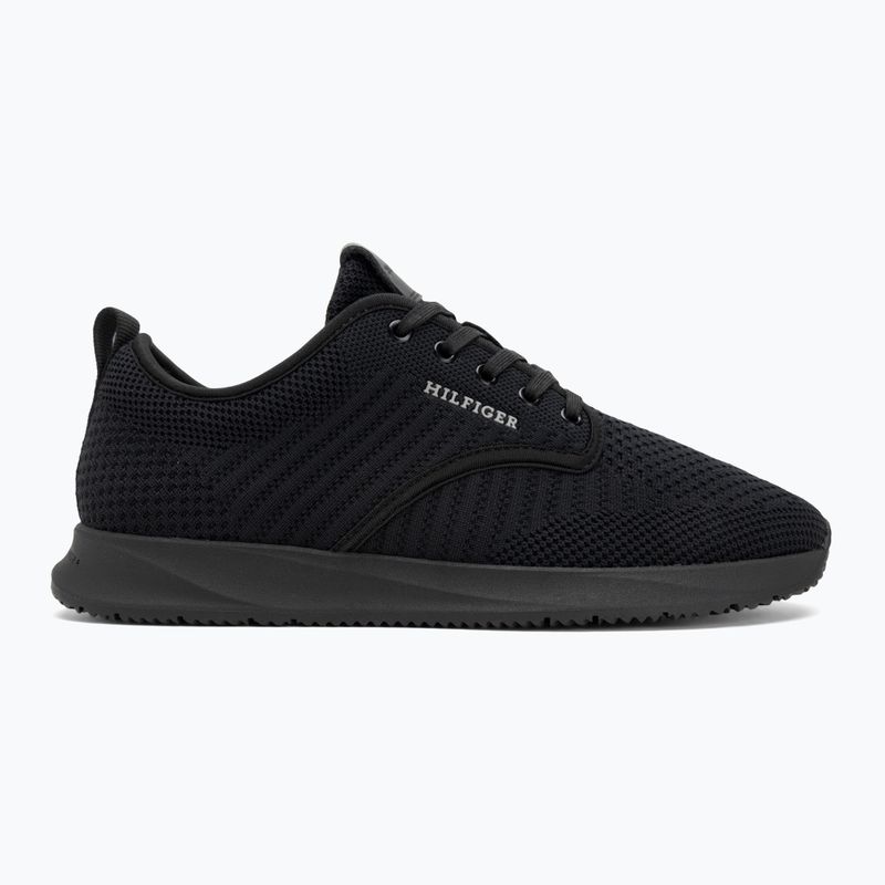 Tommy Hilfiger férfi cipő Newport 3D Premium Knit fekete 2