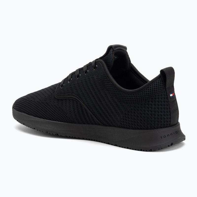 Tommy Hilfiger férfi cipő Newport 3D Premium Knit fekete 3