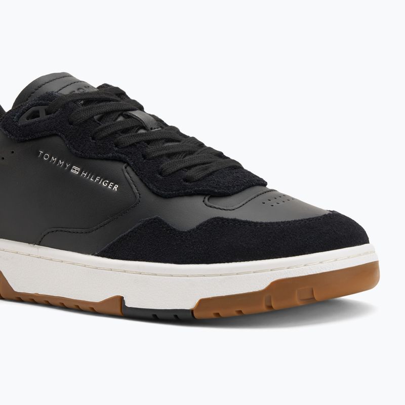 Tommy Hilfiger Basket Better Mix Lth fekete férfi cipő 7