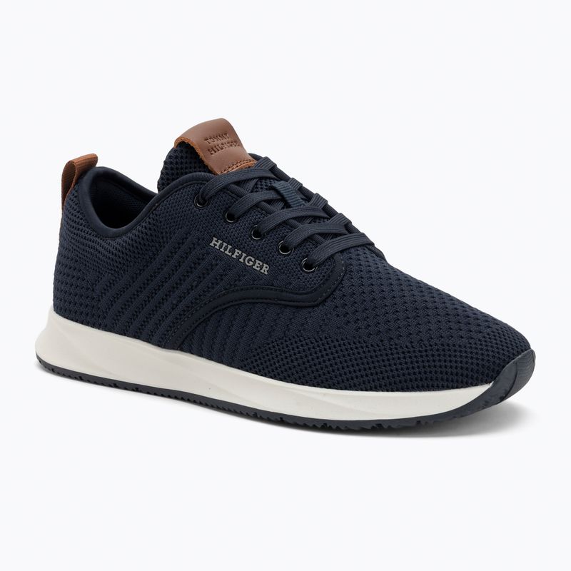 Tommy Hilfiger férfi Newport 3D Premium Knit sivatagi égbolt cipő