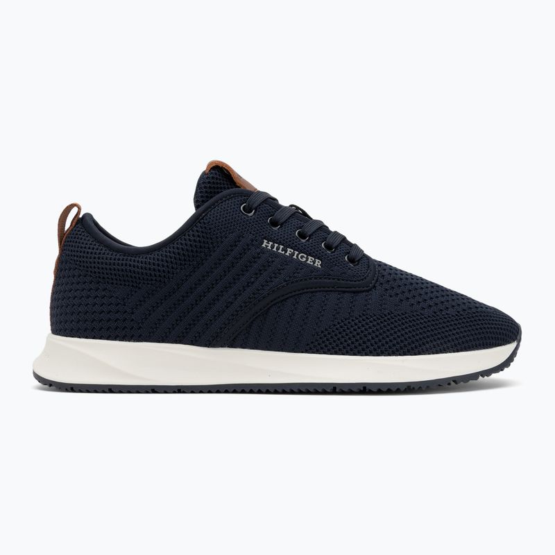 Tommy Hilfiger férfi Newport 3D Premium Knit sivatagi égbolt cipő 2