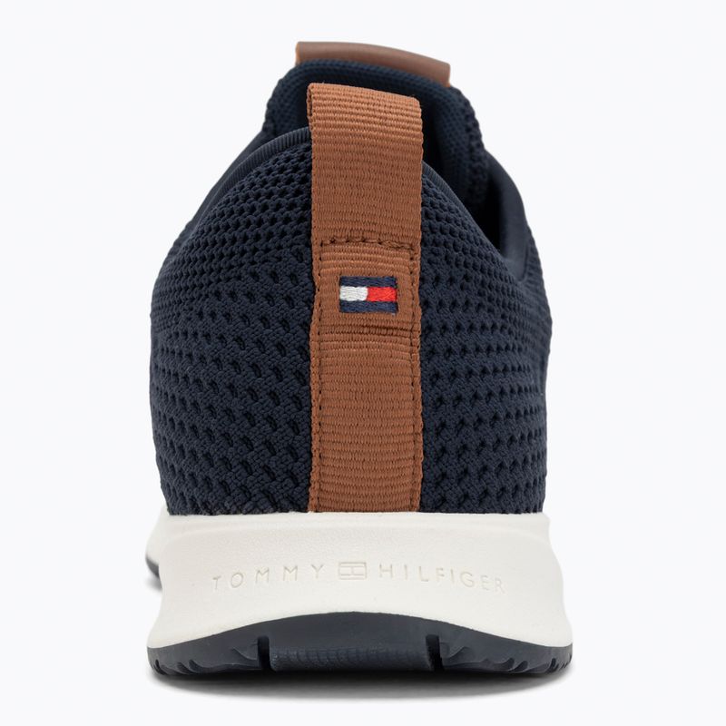 Tommy Hilfiger férfi Newport 3D Premium Knit sivatagi égbolt cipő 6