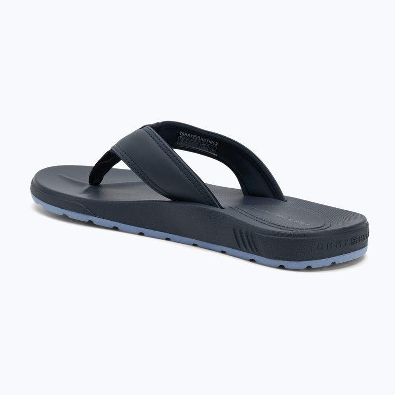 Férfi Tommy Hilfiger Molded Comfort Beach desert sky flip flopok 3
