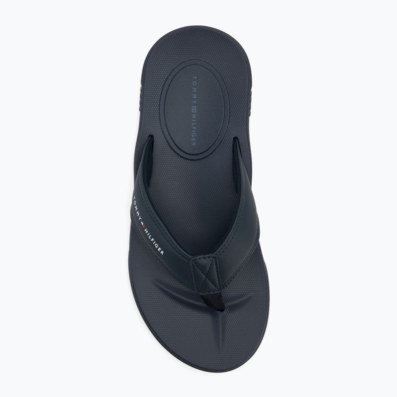 Férfi Tommy Hilfiger Molded Comfort Beach desert sky flip flopok 5