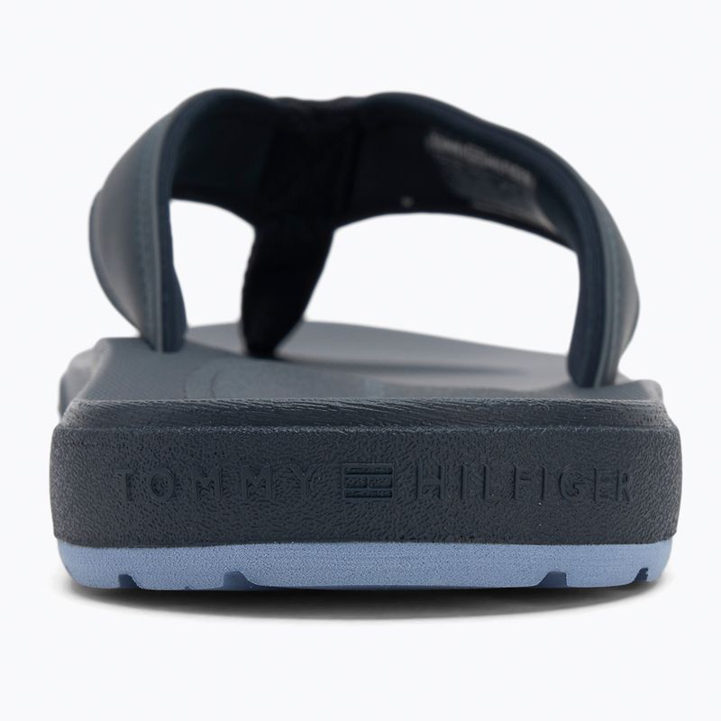 Férfi Tommy Hilfiger Molded Comfort Beach desert sky flip flopok 6