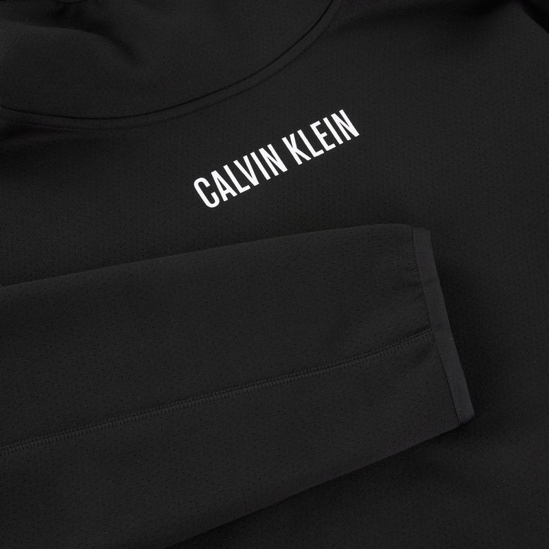 Férfi Calvin Klein kapucnis pulóver fekete 5