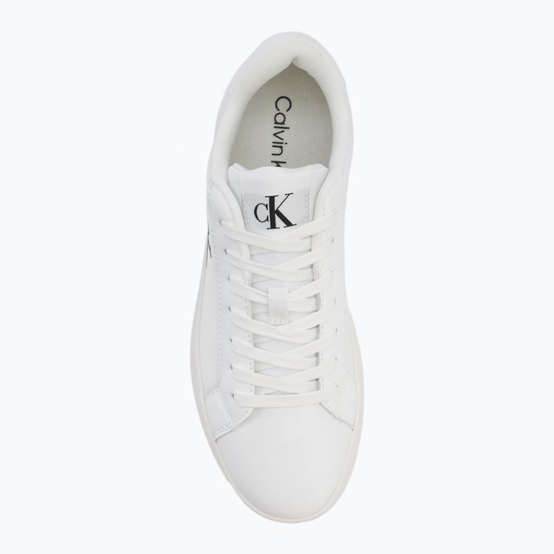 Női cipők Calvin Klein YW0YW01781 3 Cupsole Laceup PU MG bright white 5