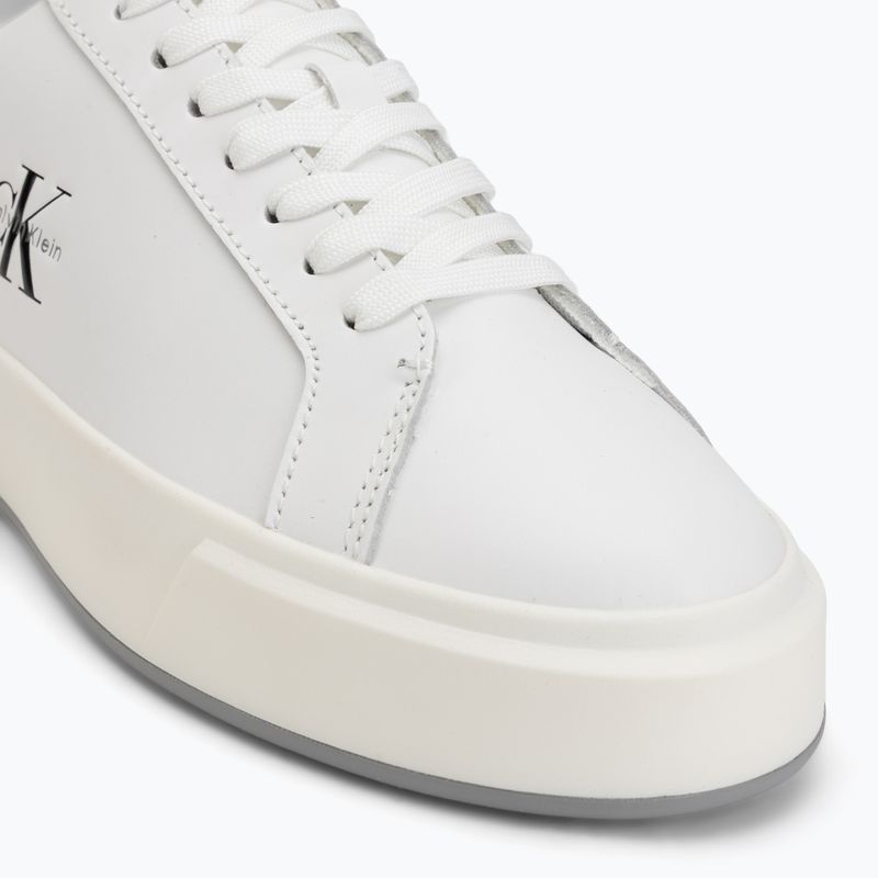 Női cipők Calvin Klein YW0YW01945 Basket Cups Laceup Leather bright white/black 7