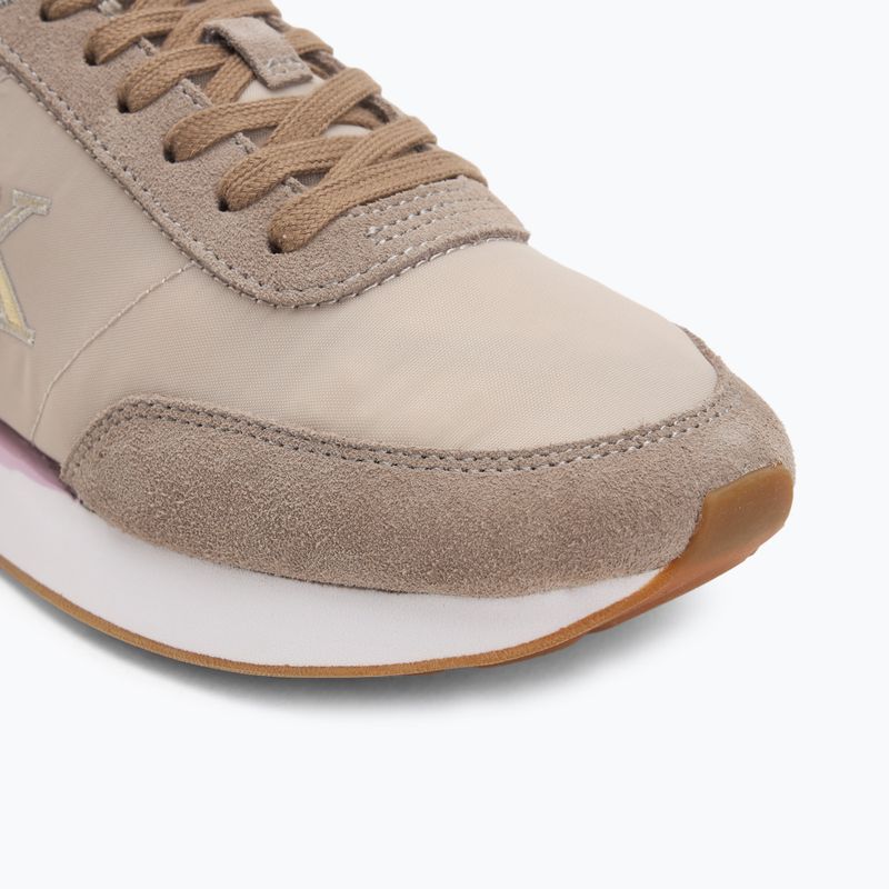 Női cipők Calvin Klein YW0YW01990 Retro Runner Lace Up Nylon MG chateau/taupe/fragrant lilac 7