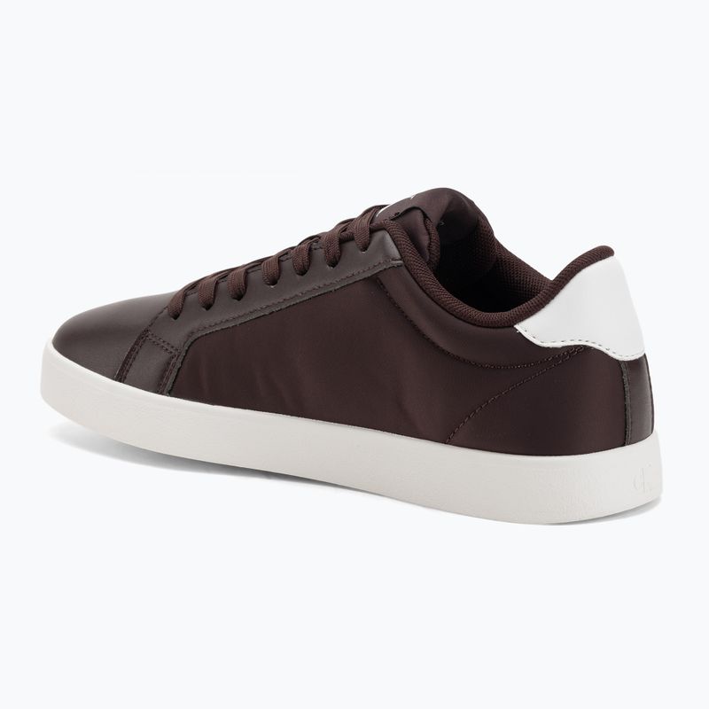 Női cipő Calvin Klein YW0YW01781 3 Cupsole Laceup PU MG burgundy/bright white 3