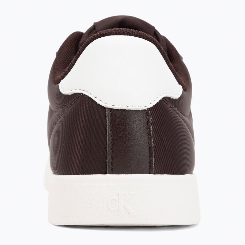 Női cipő Calvin Klein YW0YW01781 3 Cupsole Laceup PU MG burgundy/bright white 6