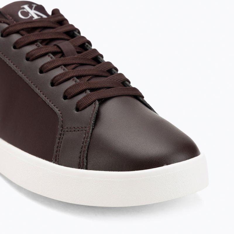 Női cipő Calvin Klein YW0YW01781 3 Cupsole Laceup PU MG burgundy/bright white 7