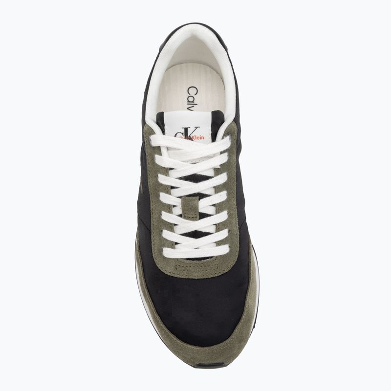 Férfi cipők Calvin Klein YM0YM01361 Retro Runner Essential MIX MAT black/capers/bright white 5