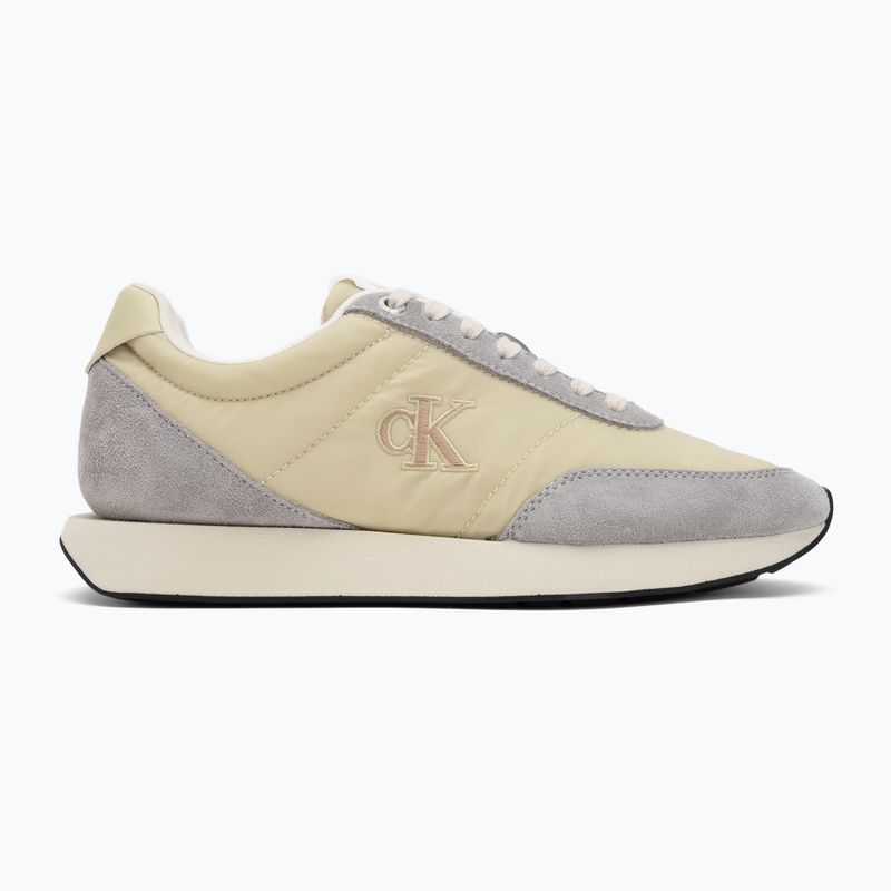 Női cipők Calvin Klein YW0YW01990 Retro Runner Lace Up Nylon MG green haze/grey/green/cashew 2