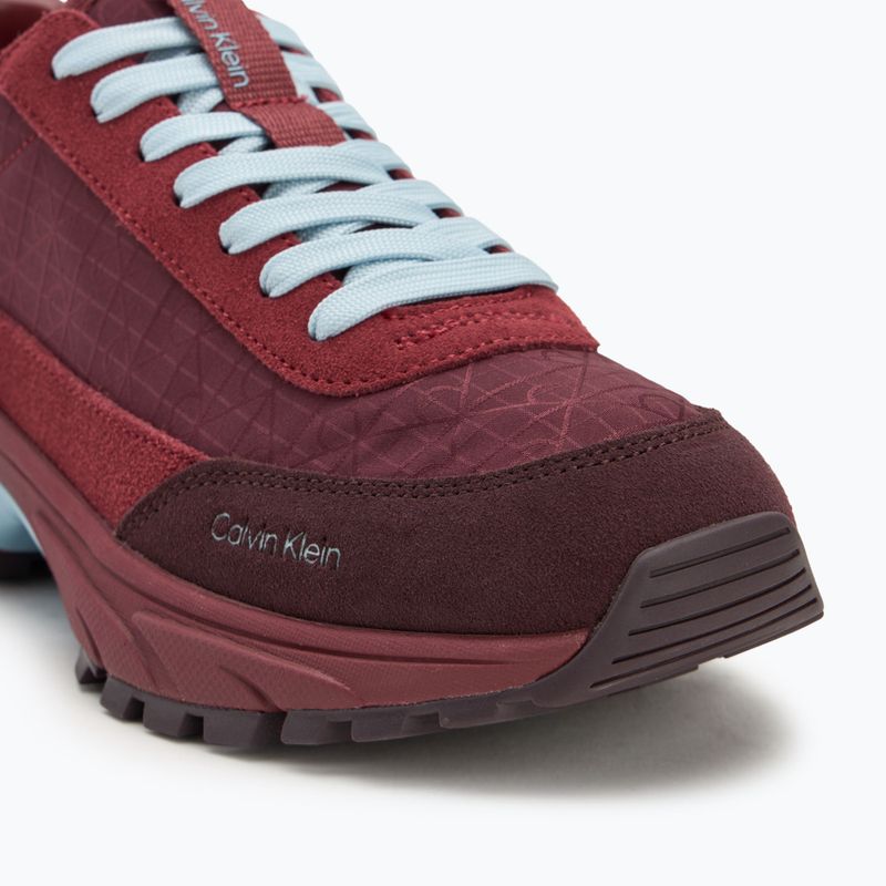 Női cipő Calvin Klein YW0YW01995 Hike Runner Casual Ny-Su AOP WN burgundy 7