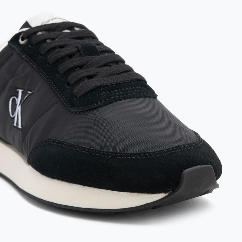 Férfi cipők Calvin Klein YM0YM01361 Retro Runner Essential MIX MAT black/bright white 7