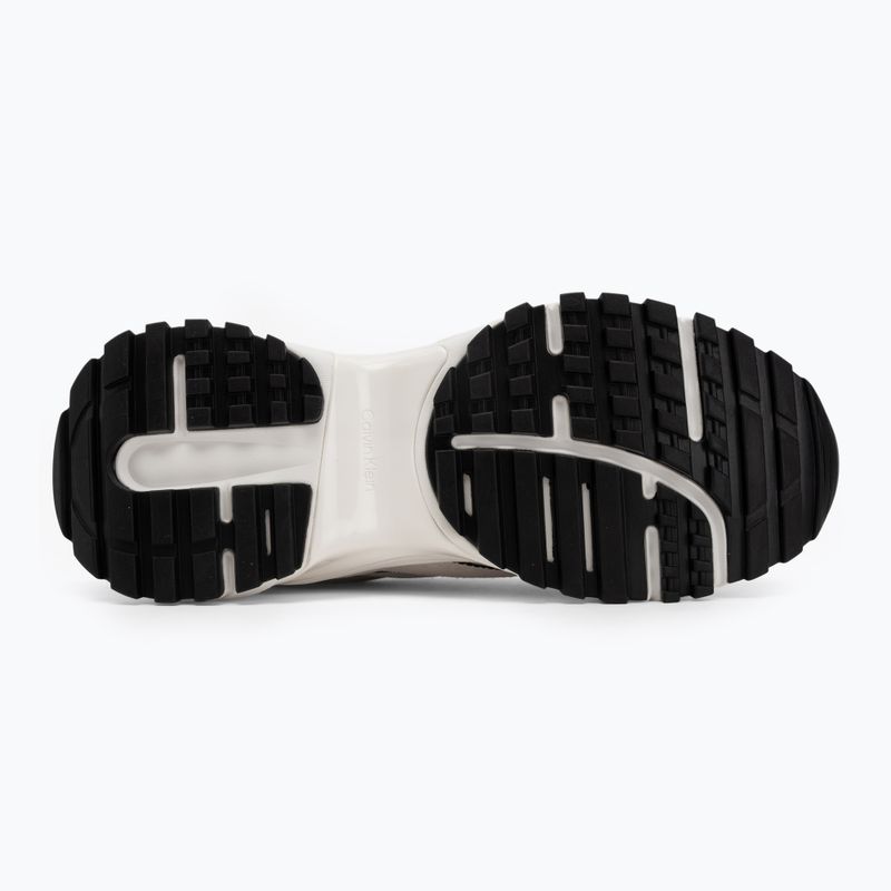 Női cipők Calvin Klein YW0YW02009 Hike Runner Mesh Mix MET MG bright white/black 4