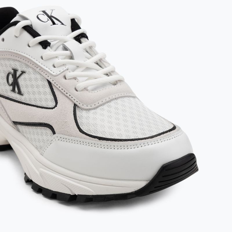 Női cipők Calvin Klein YW0YW02009 Hike Runner Mesh Mix MET MG bright white/black 7