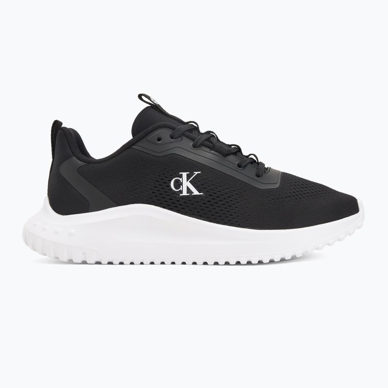 Női cipők Calvin Klein YW0YW01992 Eva Runner Drawstring Mix MG black/bright white 2
