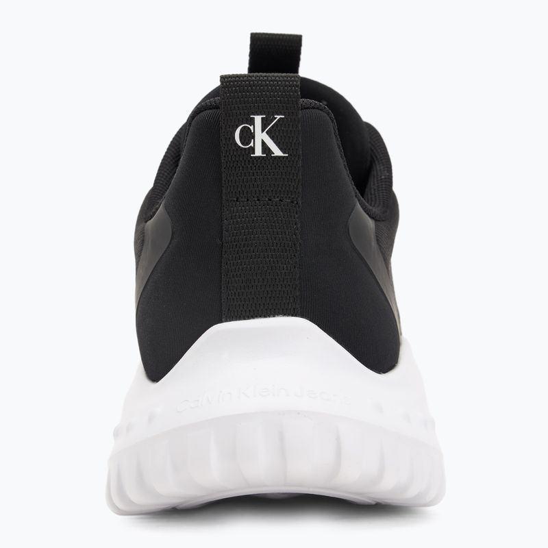 Női cipők Calvin Klein YW0YW01992 Eva Runner Drawstring Mix MG black/bright white 6