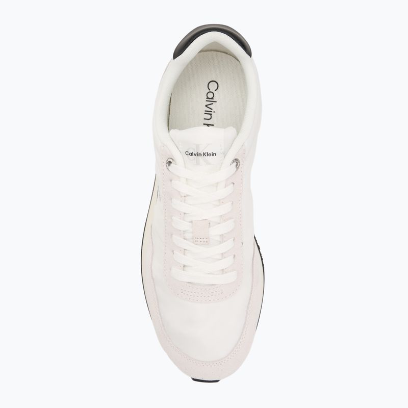 Férfi cipők Calvin Klein YM0YM01361 Retro Runner Essential MIX MAT bright white/black 5