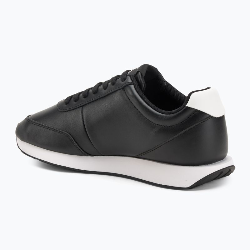 Férfi cipő Calvin Klein YM0YM01355 Retro Runner Essential Leather black/bright white 3