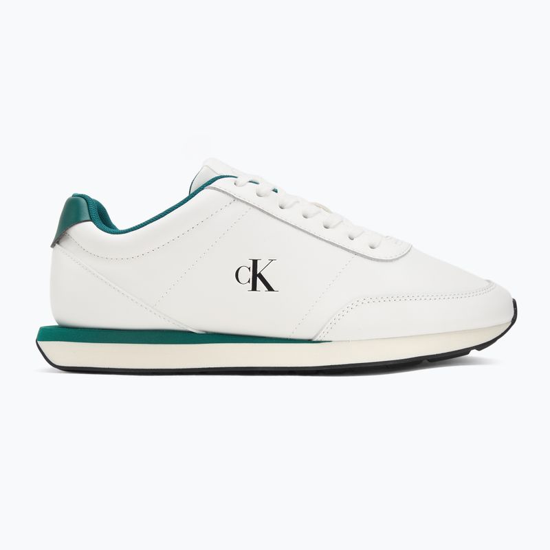 Férfi cipők Calvin Klein YM0YM01355 Retro Runner Essential Leather bright white/galapagos 2