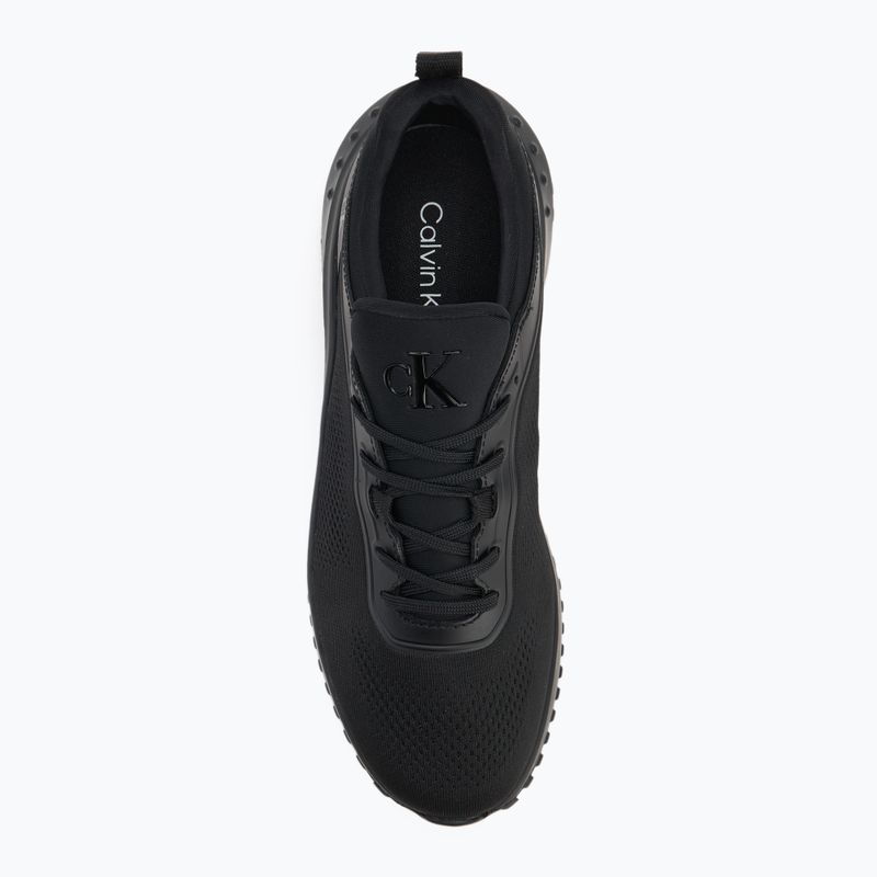 Férfi cipő Calvin Klein YM0YM01386 Eva Runner Sock Mix triple black 5