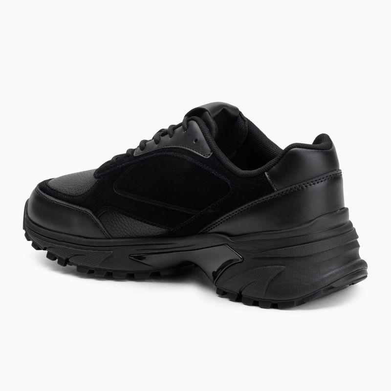 Férfi cipők Calvin Klein YM0YM01289 Hike Runner HF Leather Mix triple black 3