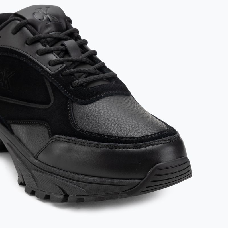 Férfi cipők Calvin Klein YM0YM01289 Hike Runner HF Leather Mix triple black 7