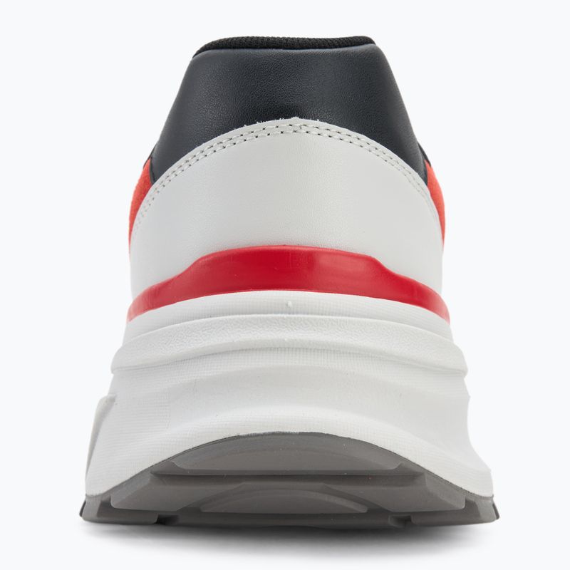 Férfi cipők Calvin Klein YM0YM01379 Hike Runner Mesh MIX bright white/grey/flame scarlet 6