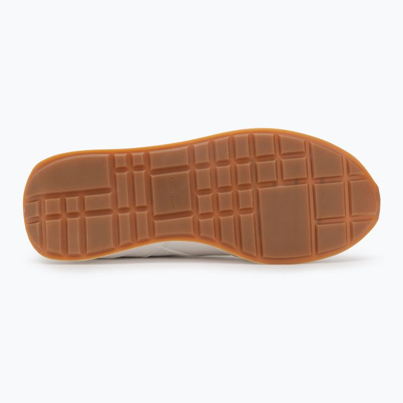 Férfi cipők Calvin Klein YM0YM01381 Retro Runner Leather Tape bright white/black/gum 4