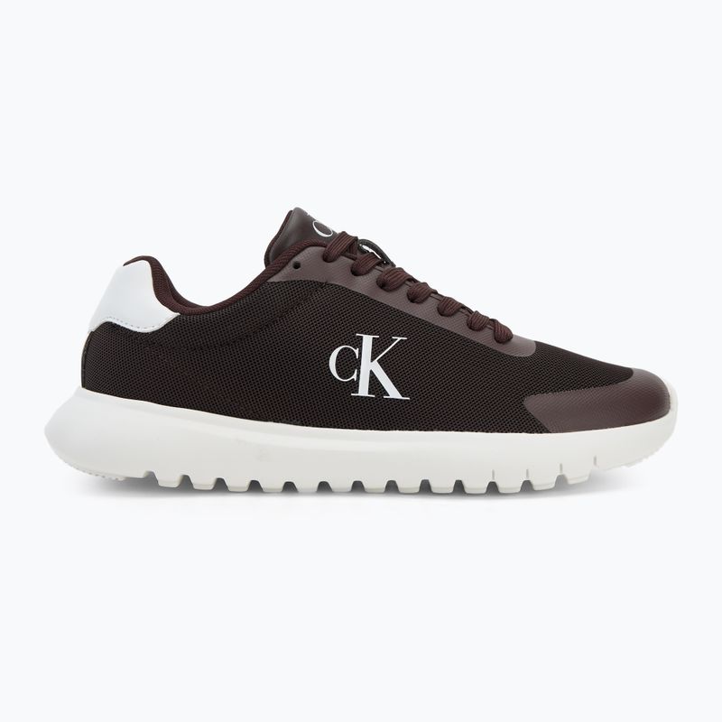 Női cipők Calvin Klein YW0YW01750 3 Eva Runner Mesh MG Brown Out/Green Haze 2