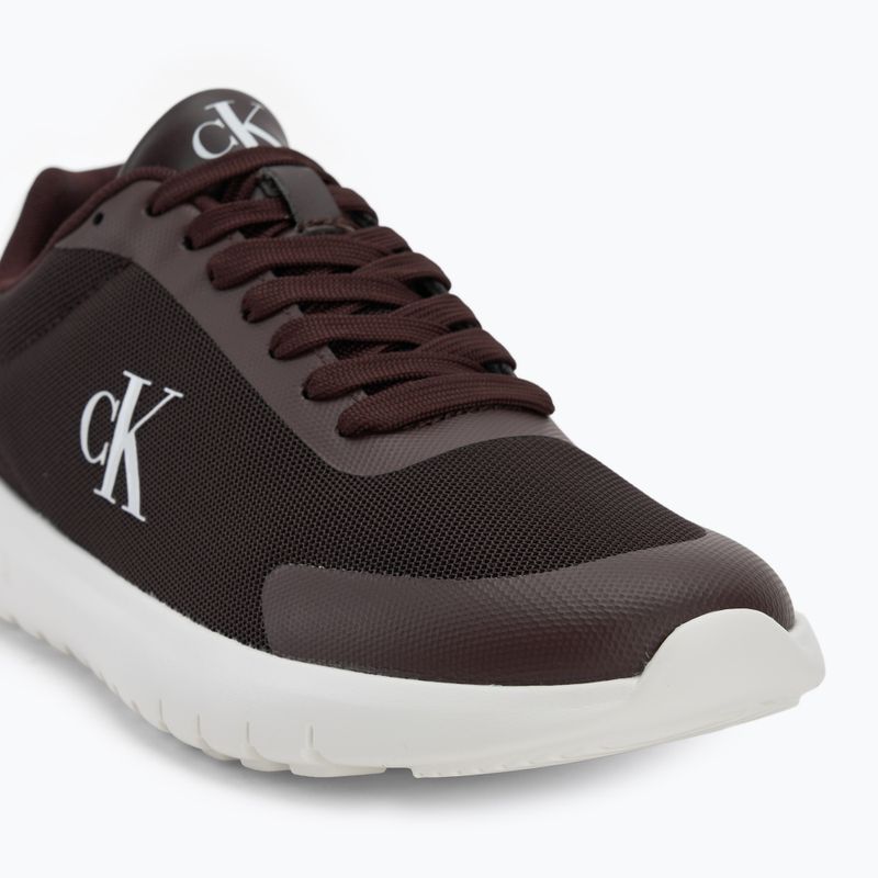 Női cipők Calvin Klein YW0YW01750 3 Eva Runner Mesh MG Brown Out/Green Haze 7